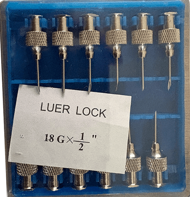 AGUJA REUSABLE  18Gx 1/2"