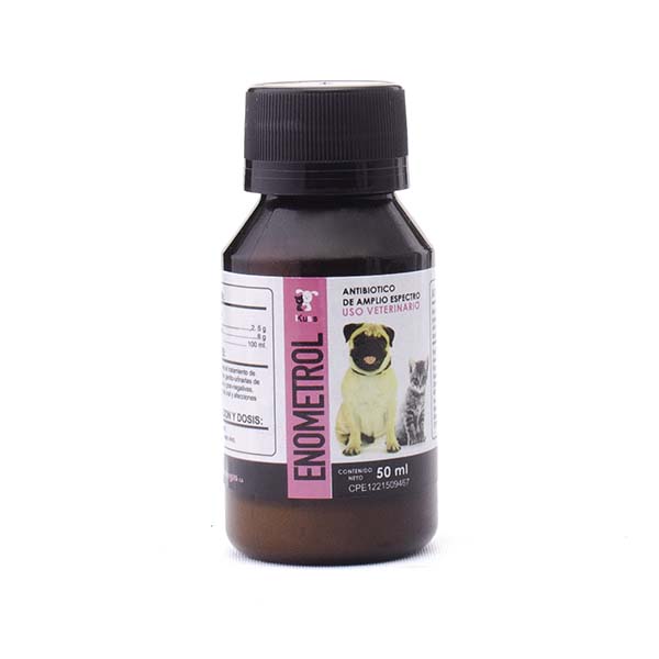 ENOMETROL x 50ml (ENROFLOXACINA + METRONIDAZOL)