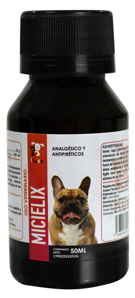 MICIELIX x 50ml (ANALGESICO Y ANTIPIRETICO)