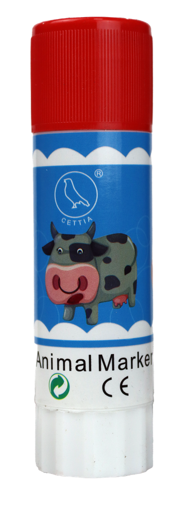 CRAYON DE CERA COLOR ROJO 65Gr