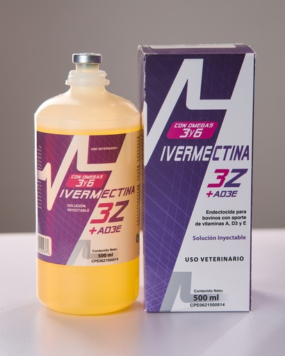 [COMB019] IVERMECTINA 3Z AD3E x 100ml + 01 MODIFICADOR ORGANICO x 100ml (COMBO)