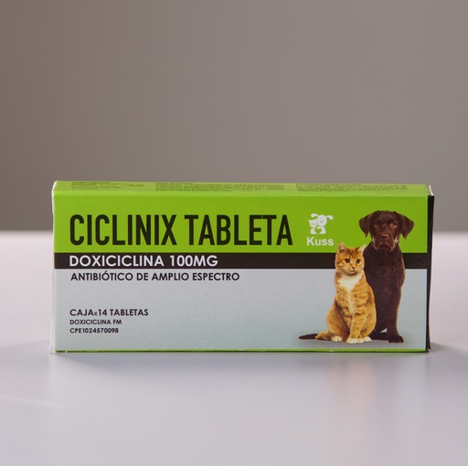 [FMV133] CICLINIX X 14Tab (DOXICICLINA100MG)