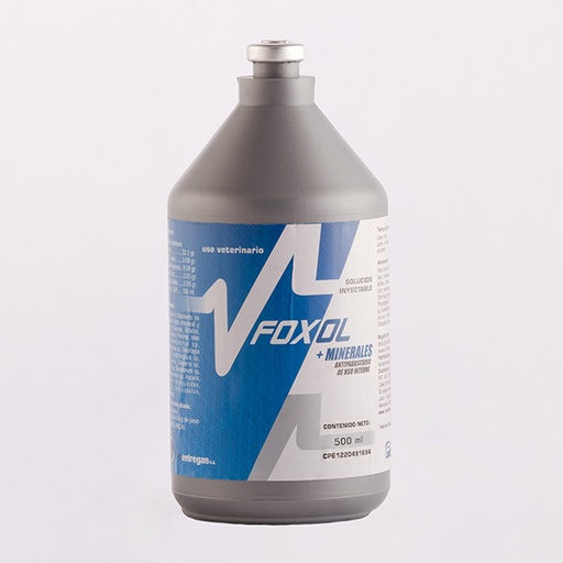 [FMV007] FOXOL (LEVAMISOL CON  MINERALES) x 500ml