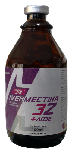 [FMV107] IVERMECTINA 3Z + AD3E x 100ml