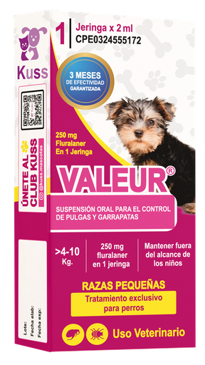 [FMV126] VALEUR JERINGAS 4Kg - 10 Kg (FLURALANER) x 2ml