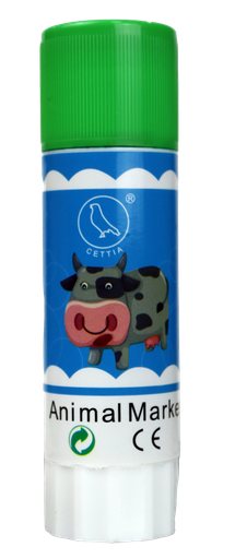 [KD915-G] CRAYON DE CERA COLOR VERDE 65Gr